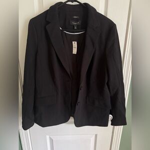 Talbots NWT Aberdeen blazer size‎ 14 black